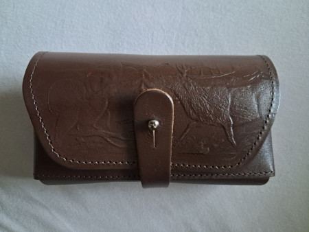 kožené pouzdro na 10 brokových nábojů